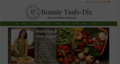 Desktop Screenshot of bonnietaubdix.com